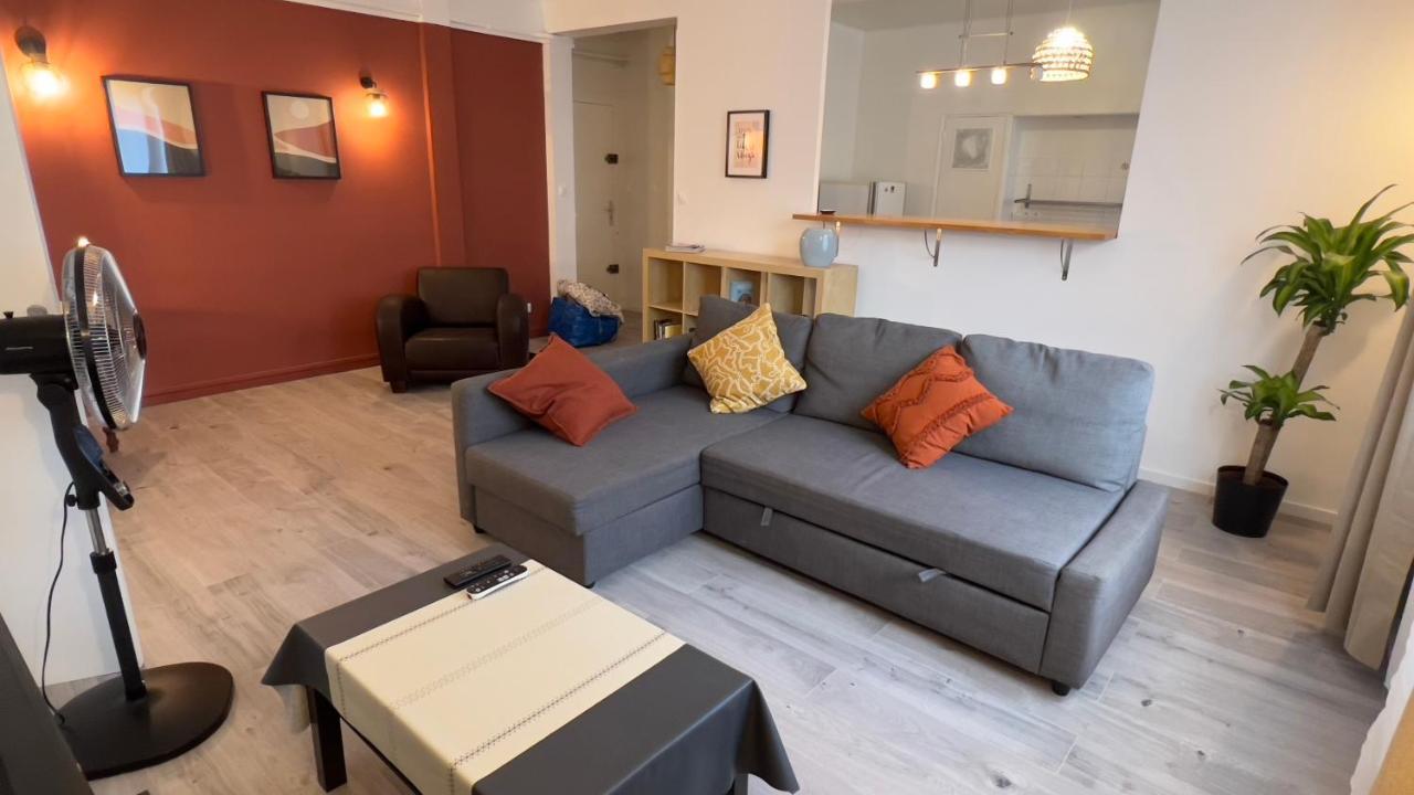 Escale Marseillaise, Grand T2 Calme, Pres Du Vieux Port Pour 2 A 4 Personnes, Nettoyage Rigoureux Apartamento Marselha Exterior foto